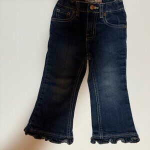 Baby Girl Ruffle/Flare Jeans